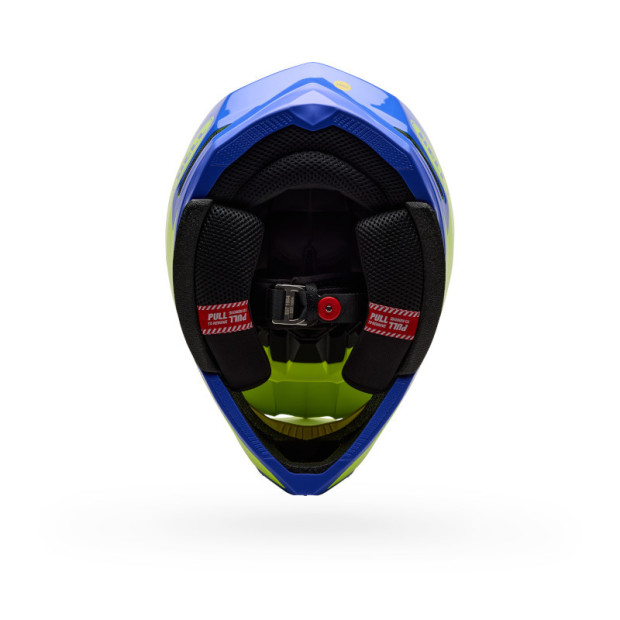Casque cross Bell Moto-10 Mips Fade - Jaune fluo