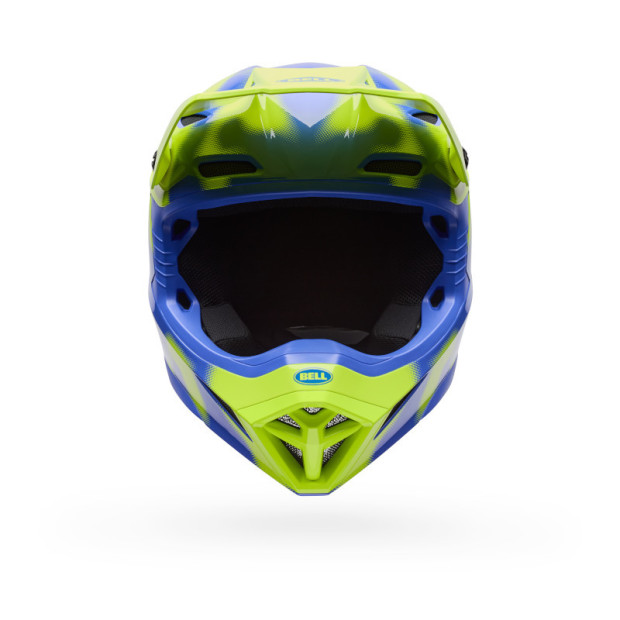 Casque cross Bell MX-10 Mips Camo - Jaune fluo