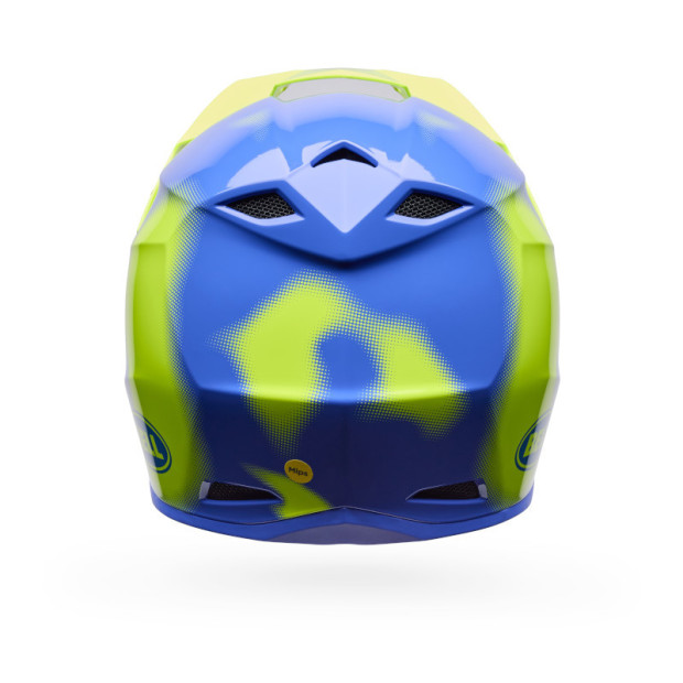Casque cross Bell MX-10 Mips Camo - Jaune fluo