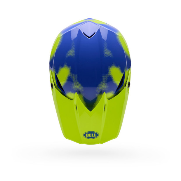 Casque cross Bell MX-10 Mips Camo - Jaune fluo