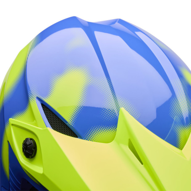 Casque cross Bell MX-10 Mips Camo - Jaune fluo