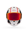 Casque intégral Bell Lithium Mips Plus Blip - Blanc Noir