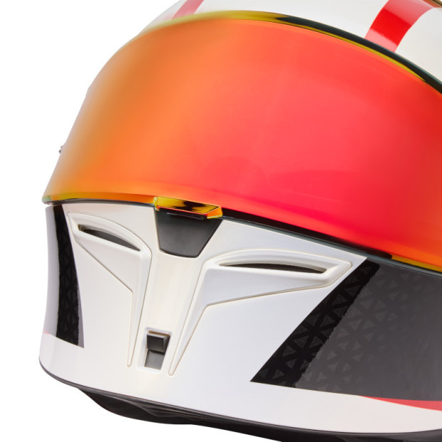 Casque intégral Bell Lithium Mips Plus Blip - Blanc Noir