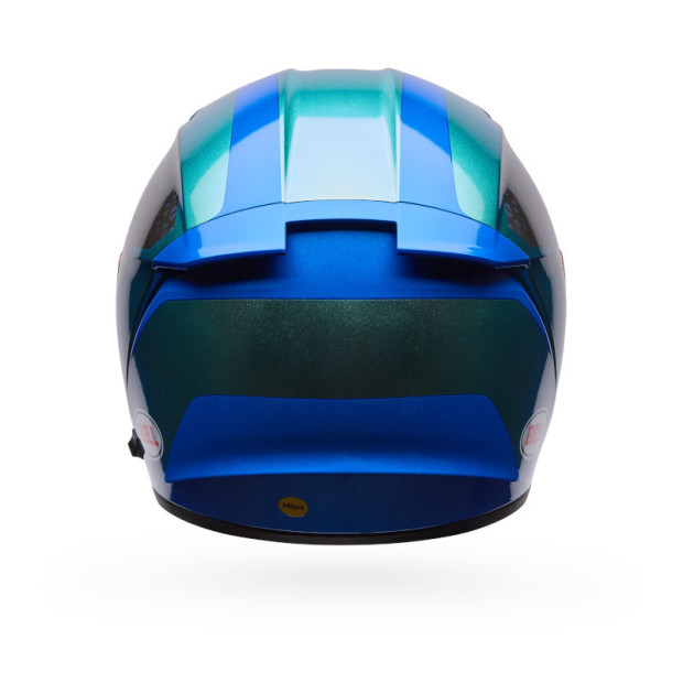 Casque intégral Bell Lithium Mips Plus Blip - Argent