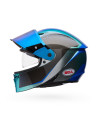 Casque intégral Bell Lithium Mips Plus Blip - Argent