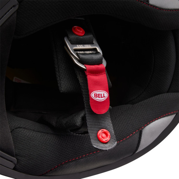 Casque intégral Bell Lithium Mips Plus Blip - Argent