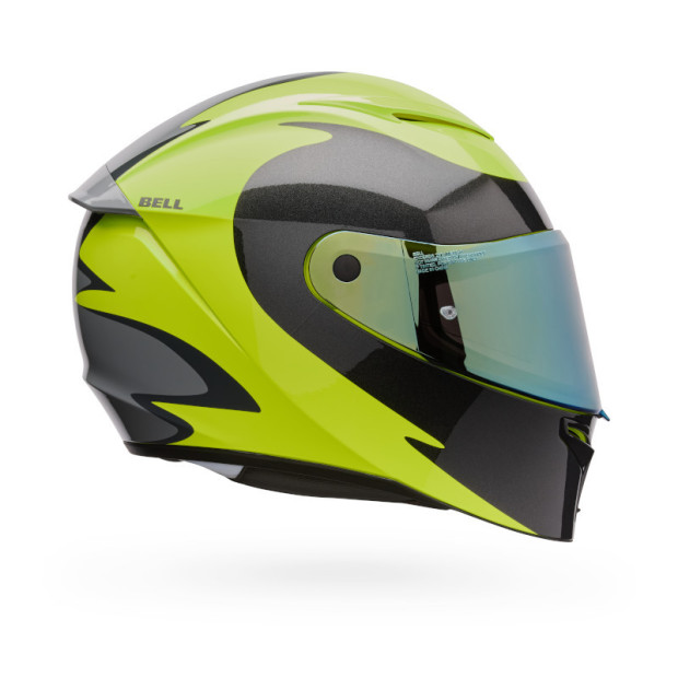 Casque intégral Bell Lithium Mips Plus Fluid - Jaune fluo