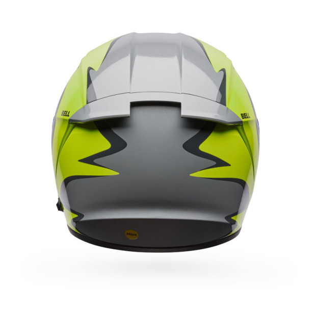 Casque intégral Bell Lithium Mips Plus Fluid - Jaune fluo