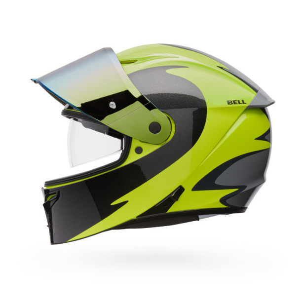Casque intégral Bell Lithium Mips Plus Fluid - Jaune fluo