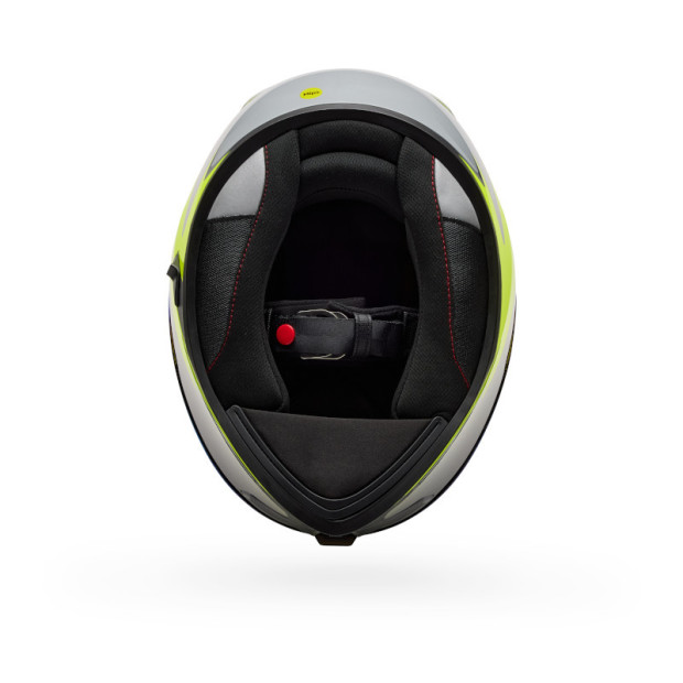 Casque intégral Bell Lithium Mips Plus Fluid - Jaune fluo