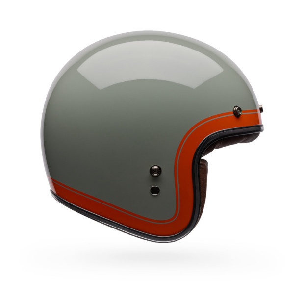 Casque jet Bell Custom 500 Crate - Stone