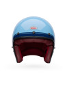 Casque jet Bell Custom 500 Crate - Ice Blue