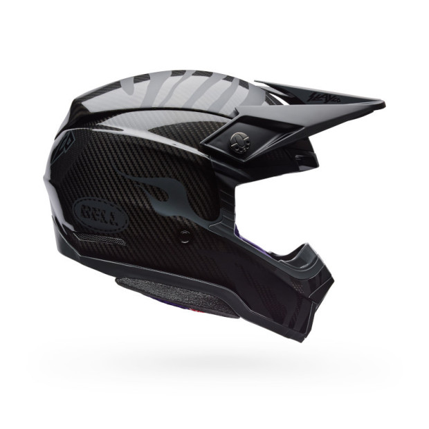 Casque cross Bell Moto-10 Spherical Slayco Amber SE - Noir