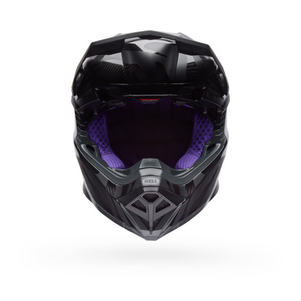 Casque cross Bell Moto-10 Spherical Slayco Amber SE - Noir