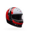 Casque intégral Bell Eliminator Sidetrack - Rouge Noir