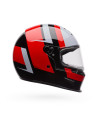 Casque intégral Bell Eliminator Sidetrack - Rouge Noir