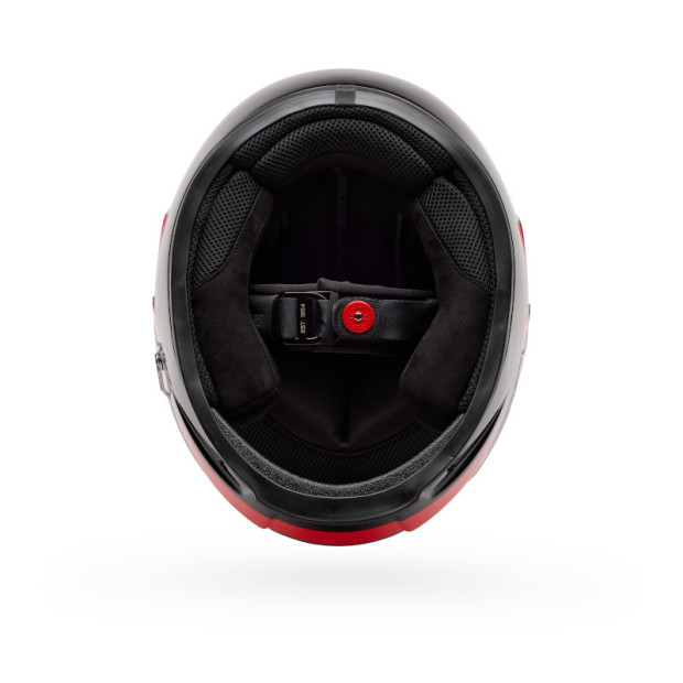 Casque intégral Bell Eliminator Sidetrack - Rouge Noir