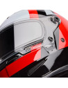 Casque intégral Bell Eliminator Sidetrack - Rouge Noir