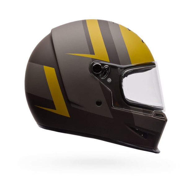 Casque intégral Bell Eliminator Sidetrack Mat - Mocha