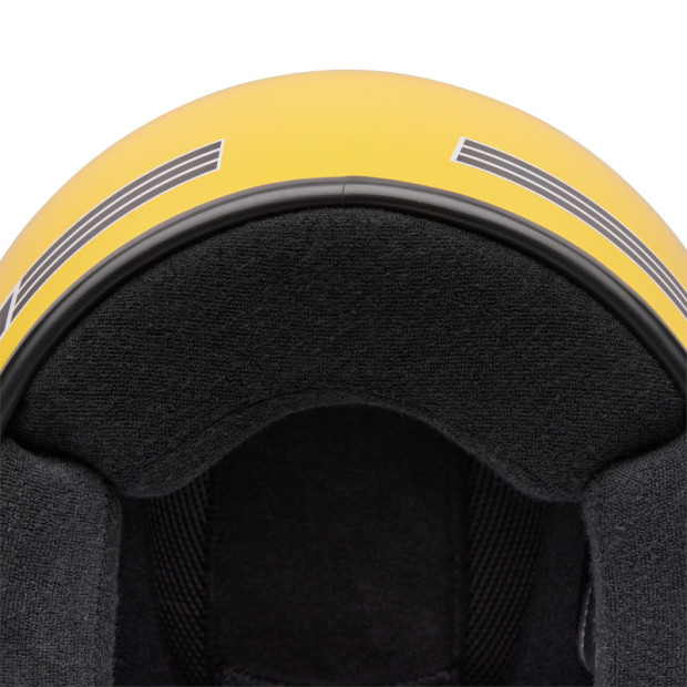 Casque jet Bell Magnum Solid - Jaune
