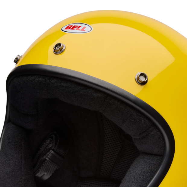 Casque jet Bell Magnum Solid - Jaune
