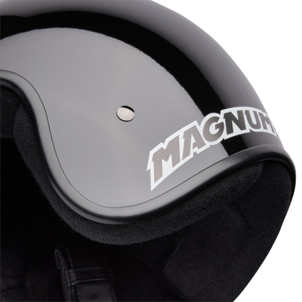 Casque jet Bell Magnum Solid - Noir