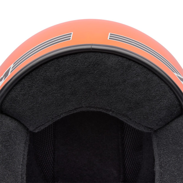 Casque jet Bell Magnum Solid - Orange