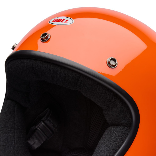 Casque jet Bell Magnum Solid - Orange