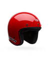 Casque jet Bell Magnum Solid - Rouge