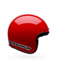 Casque jet Bell Magnum Solid - Rouge 2