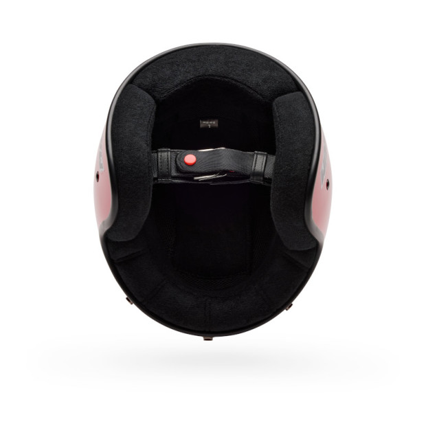 Casque jet Bell Magnum Solid - Rouge