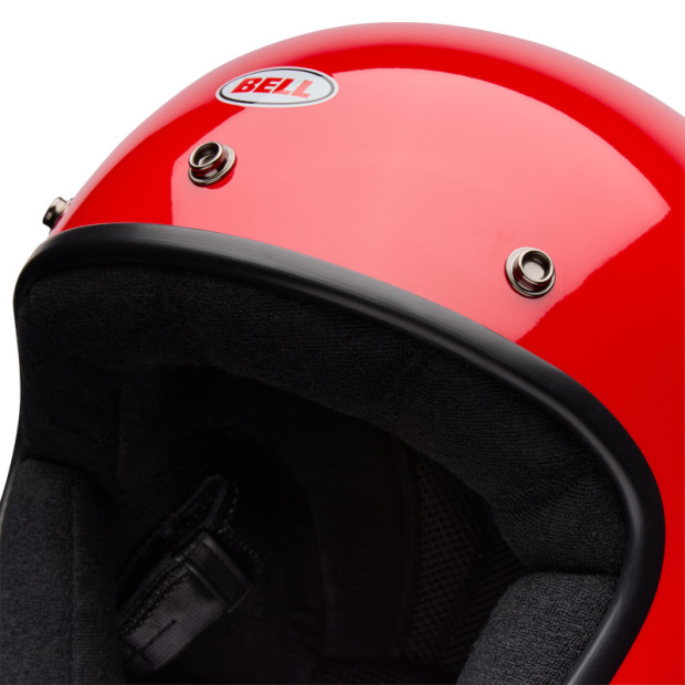 Casque jet Bell Magnum Solid - Rouge