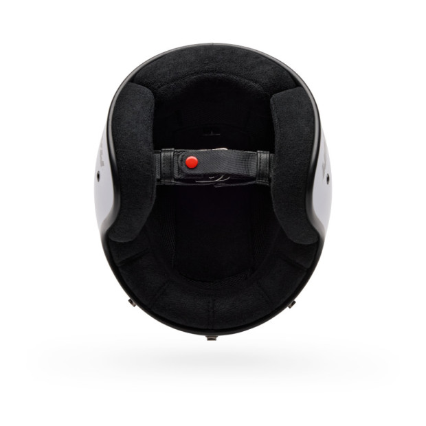 Casque jet Bell Magnum Solid - Blanc