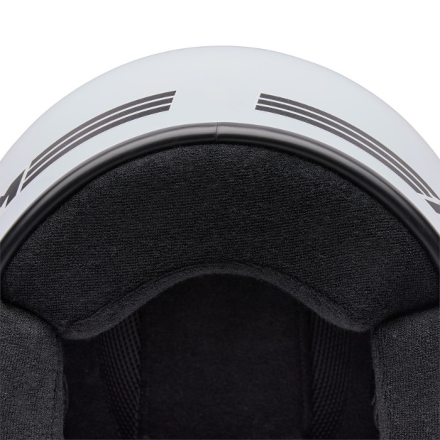 Casque jet Bell Magnum Solid - Blanc