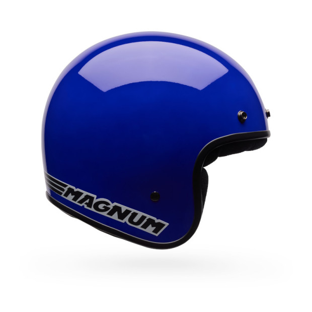 Casque jet Bell Magnum Solid - Bleu