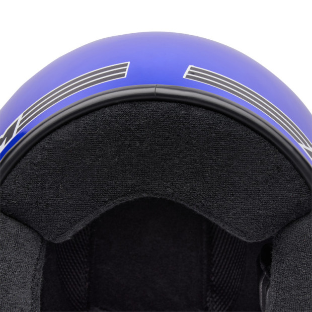 Casque jet Bell Magnum Solid - Bleu