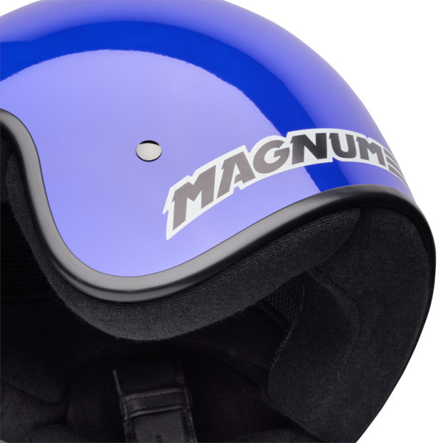 Casque jet Bell Magnum Solid - Bleu