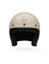 Casque jet Bell Magnum Solid - Vintage Blanc