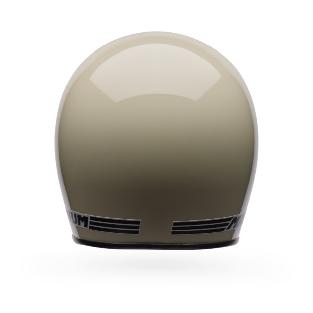 Casque jet Bell Magnum Solid - Vintage Blanc