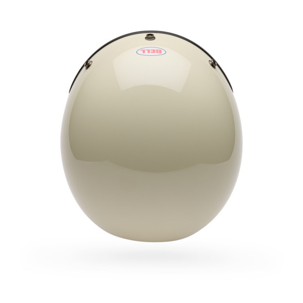 Casque jet Bell Magnum Solid - Vintage Blanc
