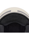 Casque jet Bell Magnum Solid - Vintage Blanc