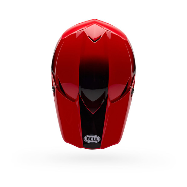 Casque cross Bell MX-10 Mips Aviator - Rouge Noir