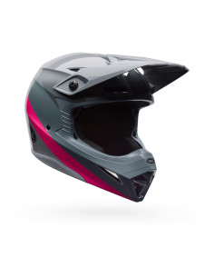 Casque cross Enfant Bell MX-10 Mips Aviator - Gris Rose