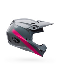 Casque cross Enfant Bell MX-10 Mips Aviator - Gris Rose 2