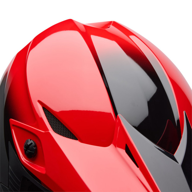 Casque cross Enfant Bell MX-10 Mips Aviator - Rouge Noir