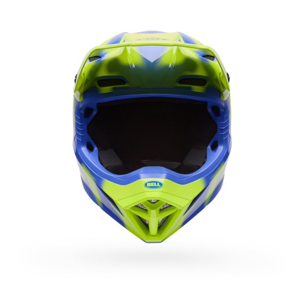 Casque cross Enfant Bell MX-10 Mips Camo - Jaune fluo