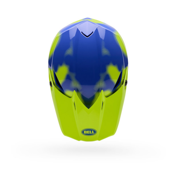 Casque cross Enfant Bell MX-10 Mips Camo - Jaune fluo