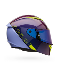 Casque intégral Bell Lithium Mips Plus Delta - Noir Violet 2