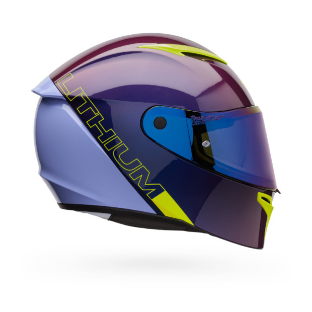 Casque intégral Bell Lithium Mips Plus Delta - Noir Violet