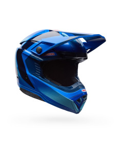 Casque cross Bell Moto-10 Spherical ET3 Cortez SE - Bleu